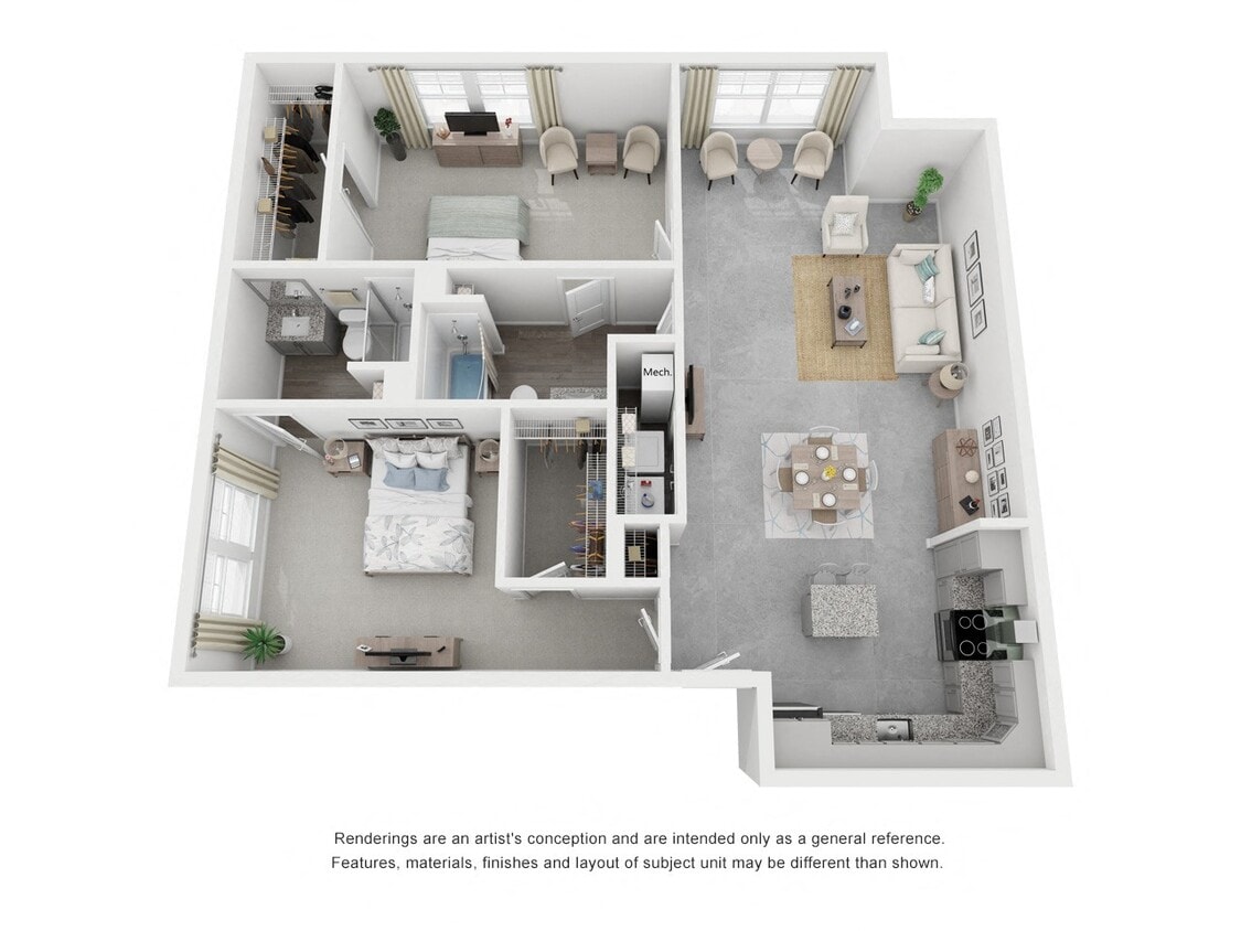 Floor Plan - B2F Sunroom