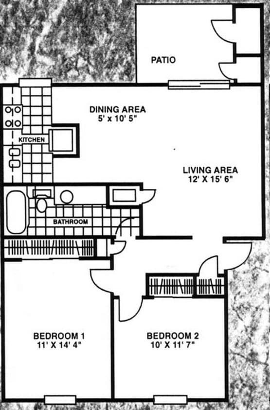 2BR/1BA - James Madison