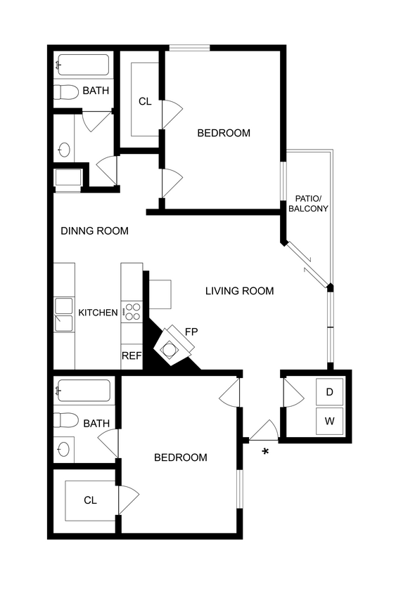 C235370_EnclaveatBearCreek_2DFP_2B2B_B1_977sqft - B1