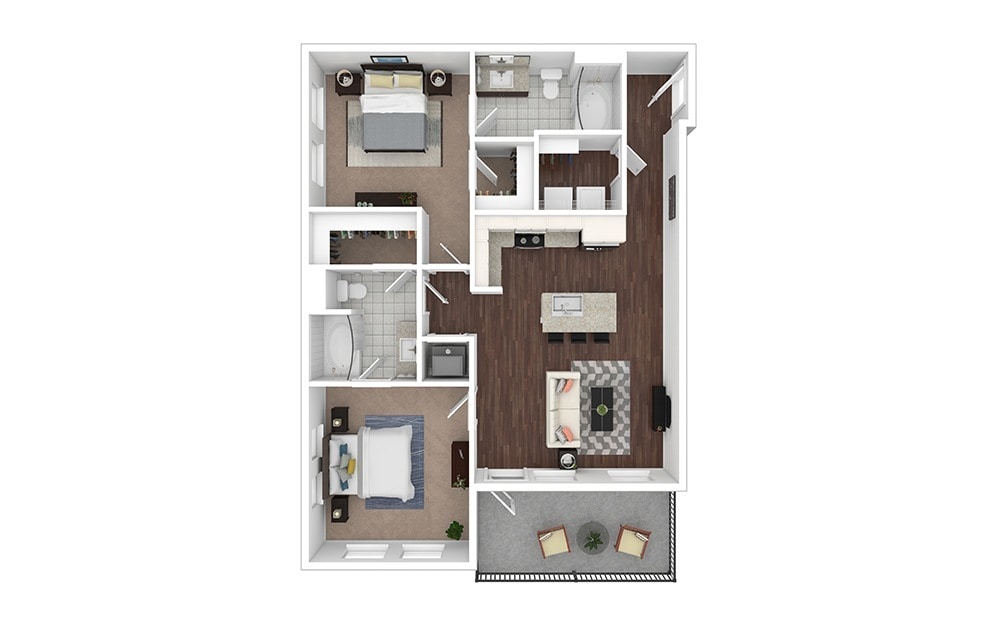 Floor Plan - B2R - Westover