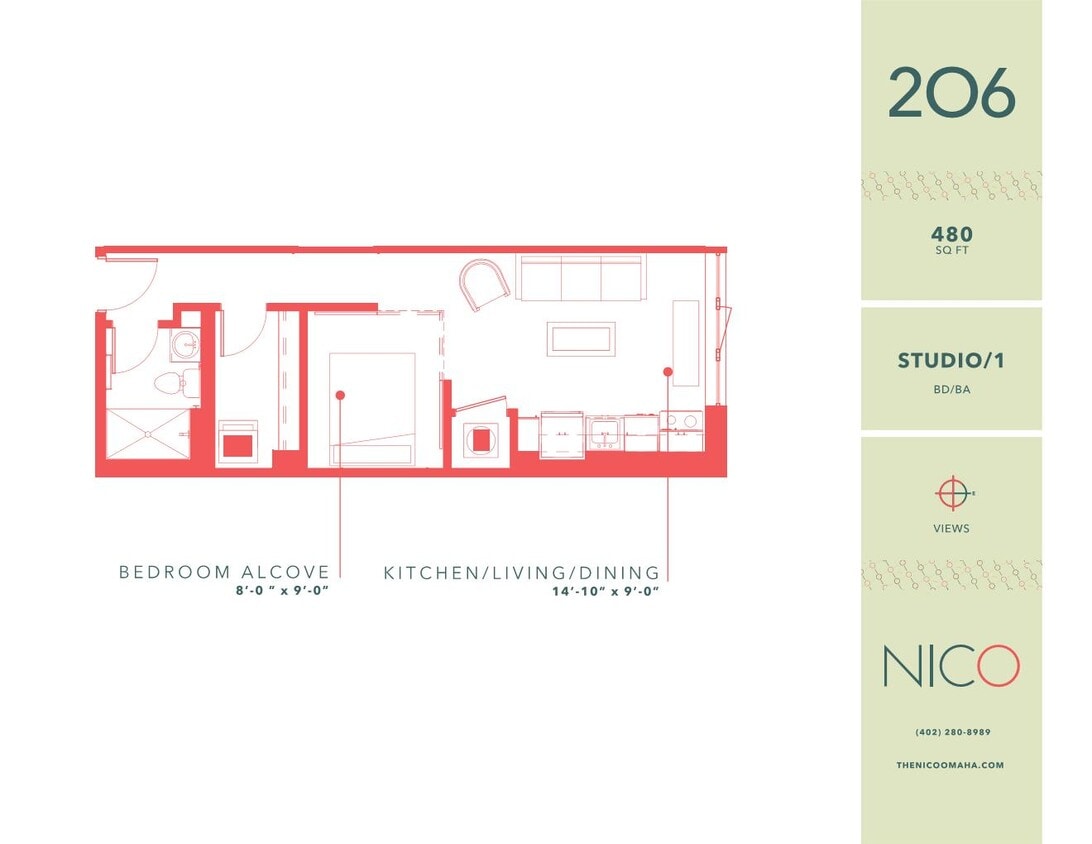 Floor Plan - Studio 06s