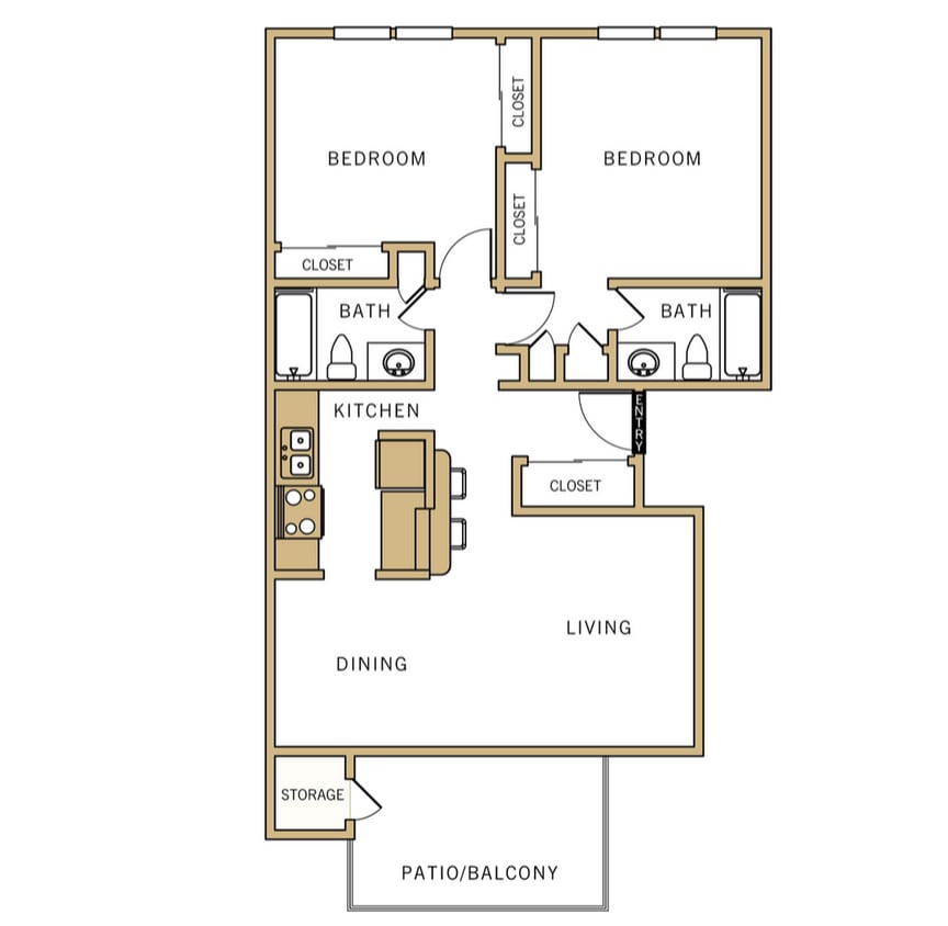 Floor Plan - The 977