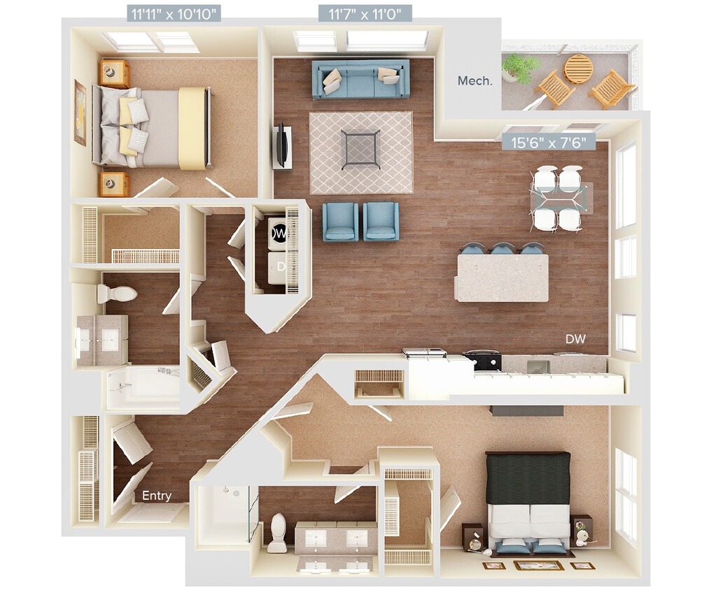Floor Plan - B6U_1264SF2165