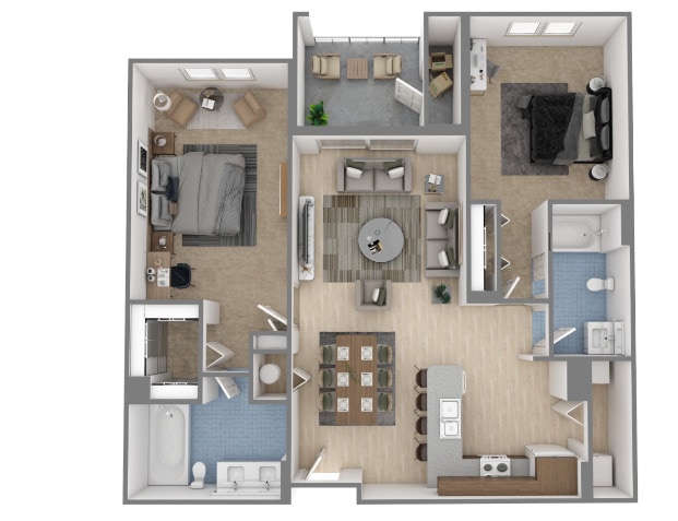 THE FERN 2bed2bath 1156sq’ - The Jasmine