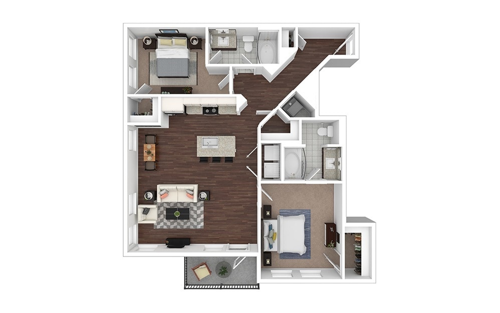 Floor Plan - Muscogee Premium