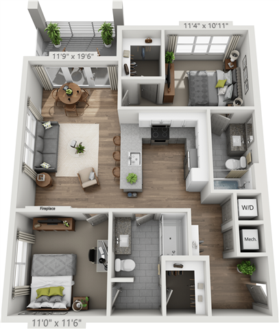 Floor Plan - B4	
