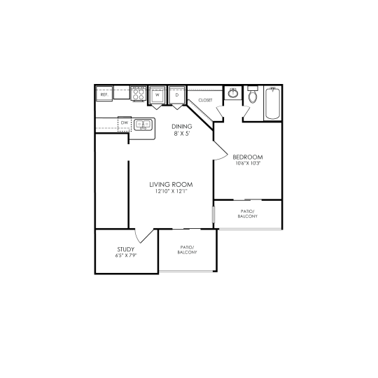 Floor Plan - A2 Renovated