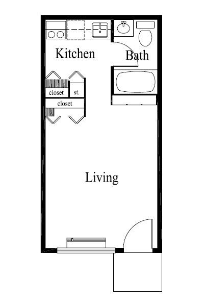 Studio - Studio Apartment