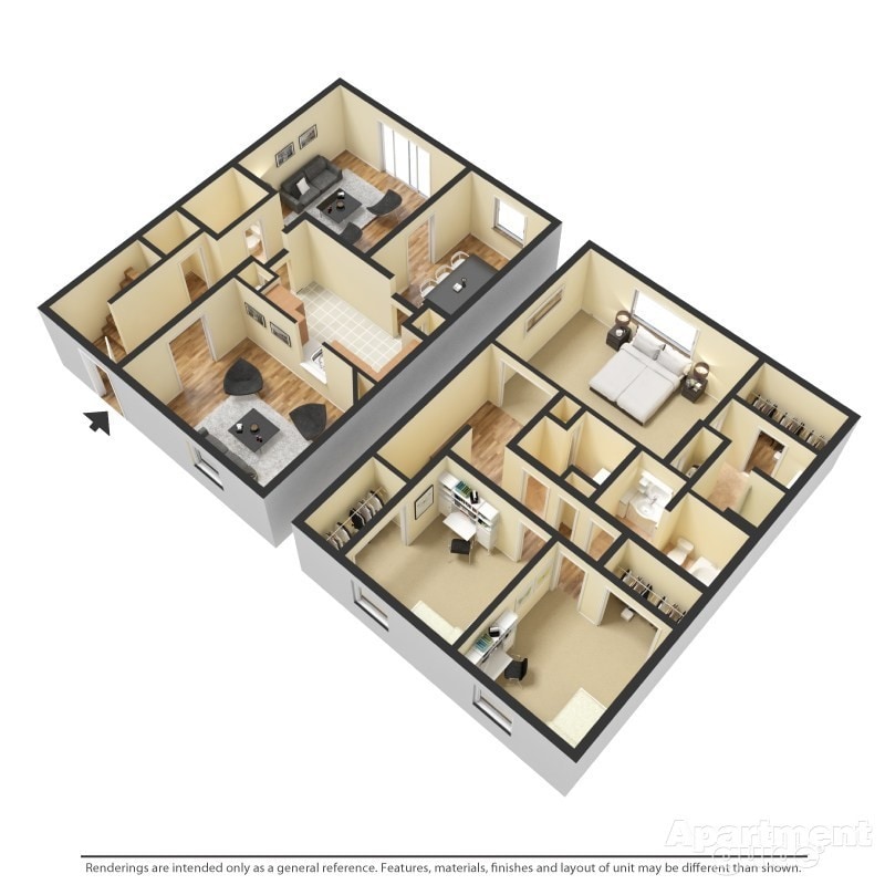 Floor Plan - The Royal Palm
