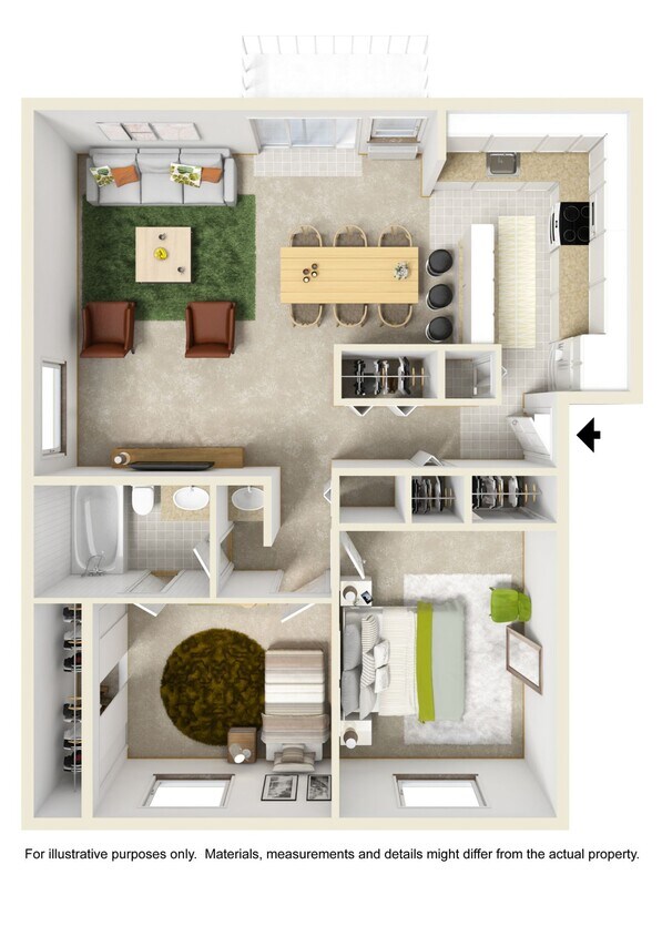 Floor Plan - RPA-2x1(896) E