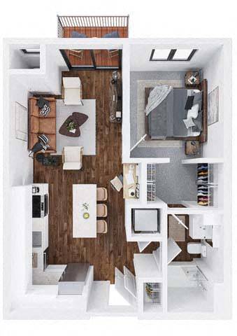 Floor Plan - Amber (BLDG I)