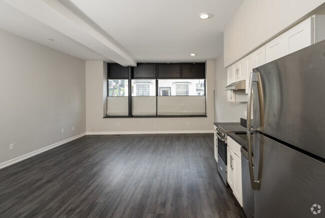 Studio - 440SF - Kitchen/Living Room - The Bradford
