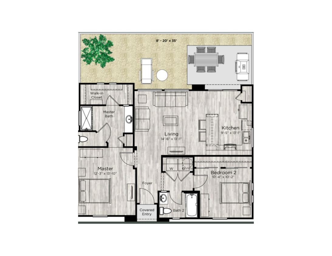 Floor Plan - The Retreat 