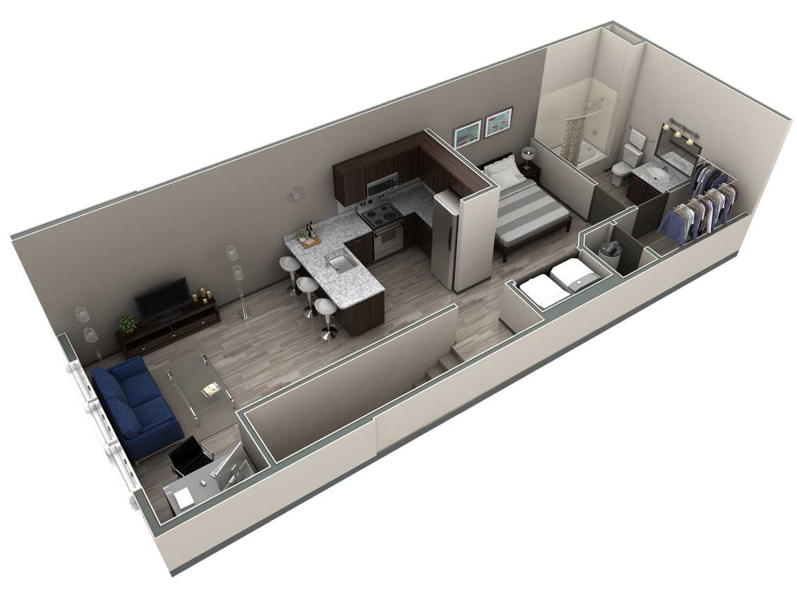 Floor Plan - Studio Grand Overlook