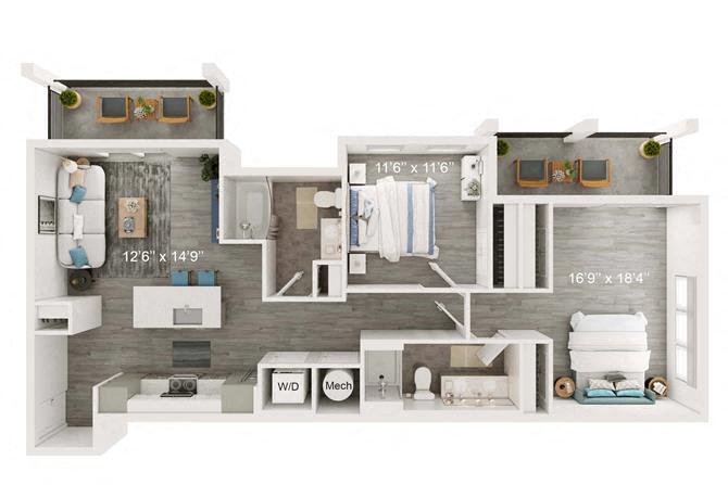 Floor Plan - Marlin