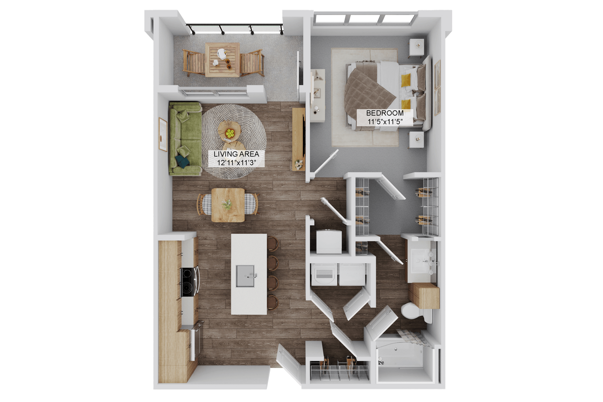 Floor Plan - The Dreamliner (A1A)