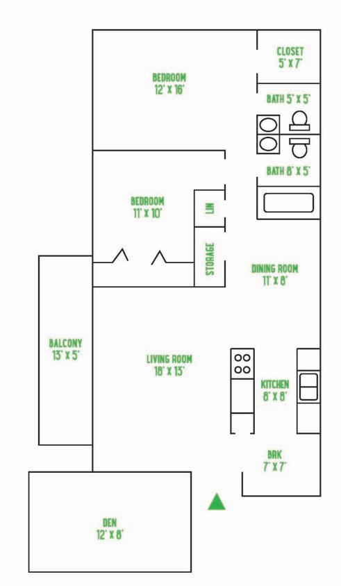 2BR Den - 2BR Den