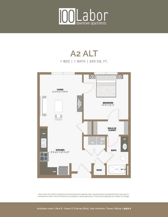 Floor Plan - A2 Alt