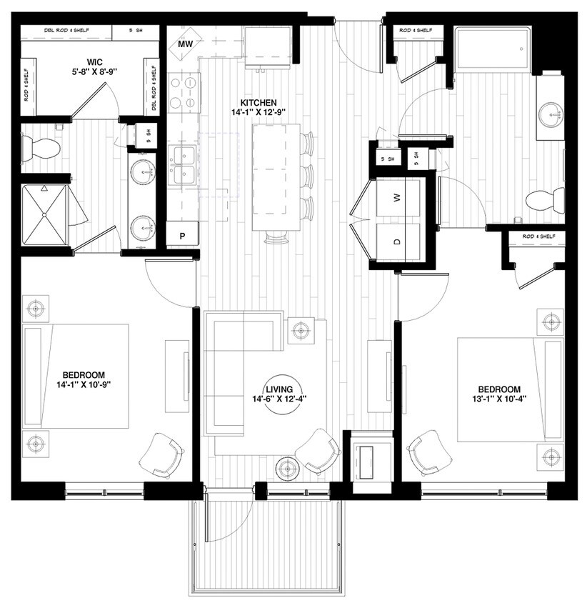 Floor Plan - Broadway B