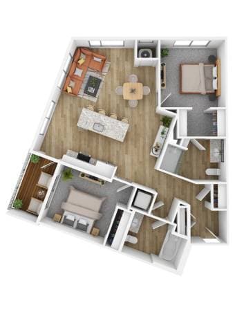 Floor Plan - Melodic (BLDG II)