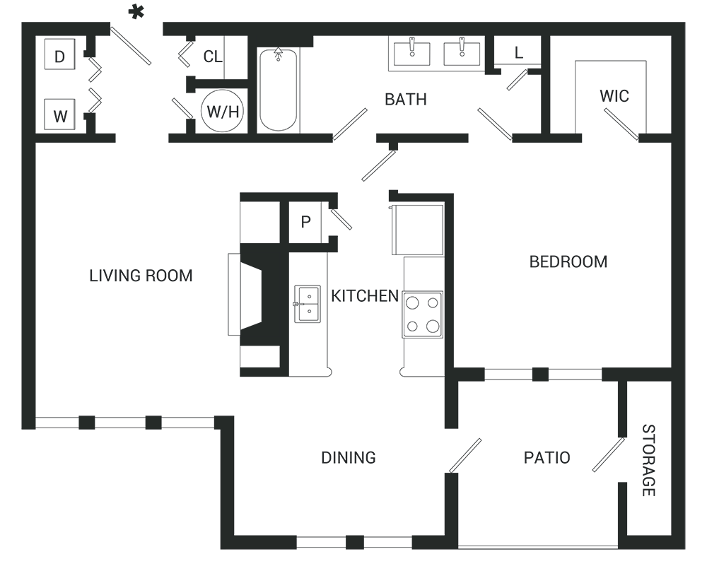 Floor Plan - The Hillshire