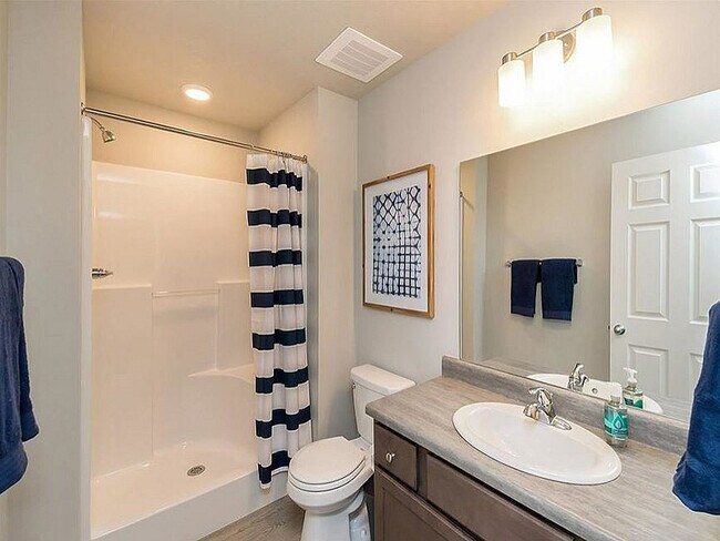 Some of Park 88's homes include a walk-in shower. - Park 88 Apartments