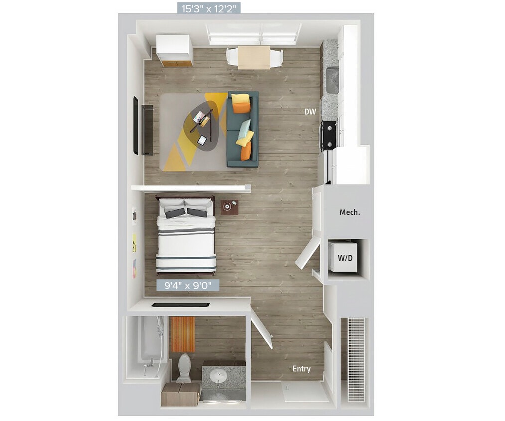 Floor Plan - S5-528SF-Apt127
