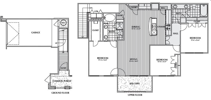 D2-MAJESTIC, 3X2 1496SF (WITH ATTACHED GARAGE) - D2