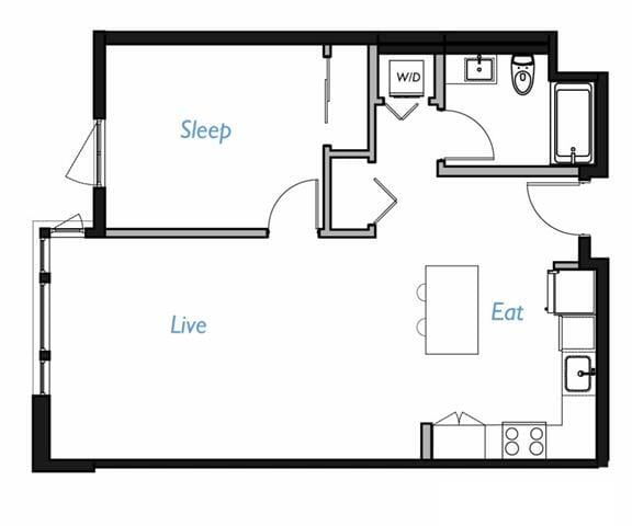 Floor Plan - A3- 1C