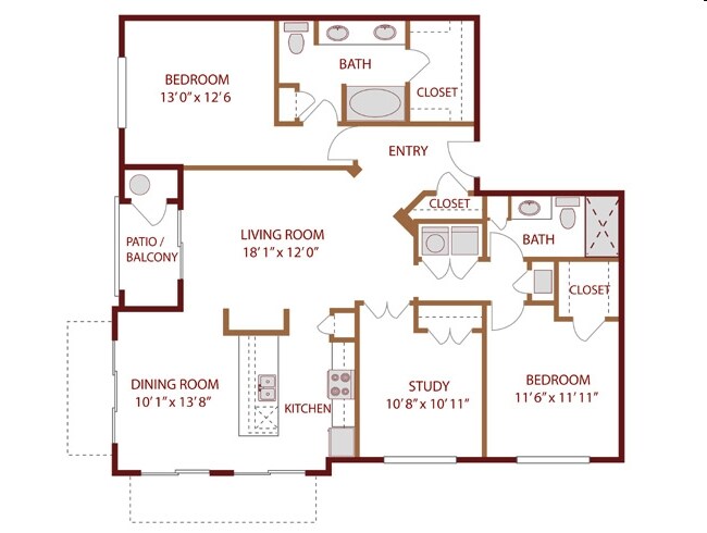 Tempo - Three Bedroom D2