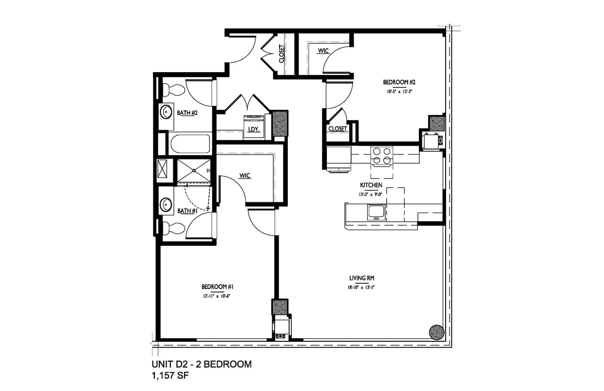 Floor Plan - D2- PENTHOUSE
