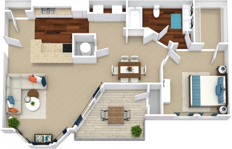 Floor Plan - The Riverway
