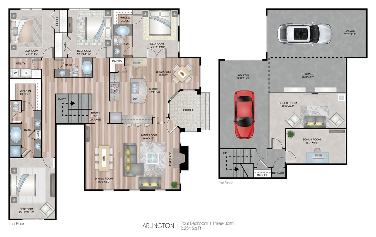 2254 Sq Ft - Arlington