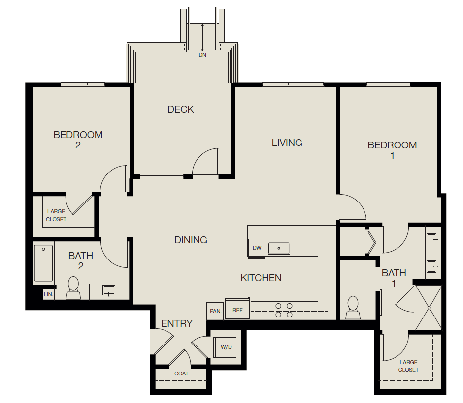 Floor Plan - Plan 2H