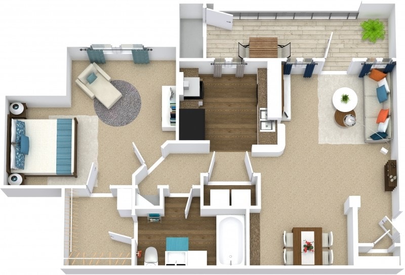Floor Plan - Guadalupe ALT