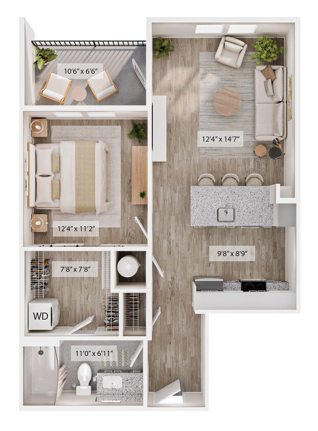 Floor Plan - The Pint