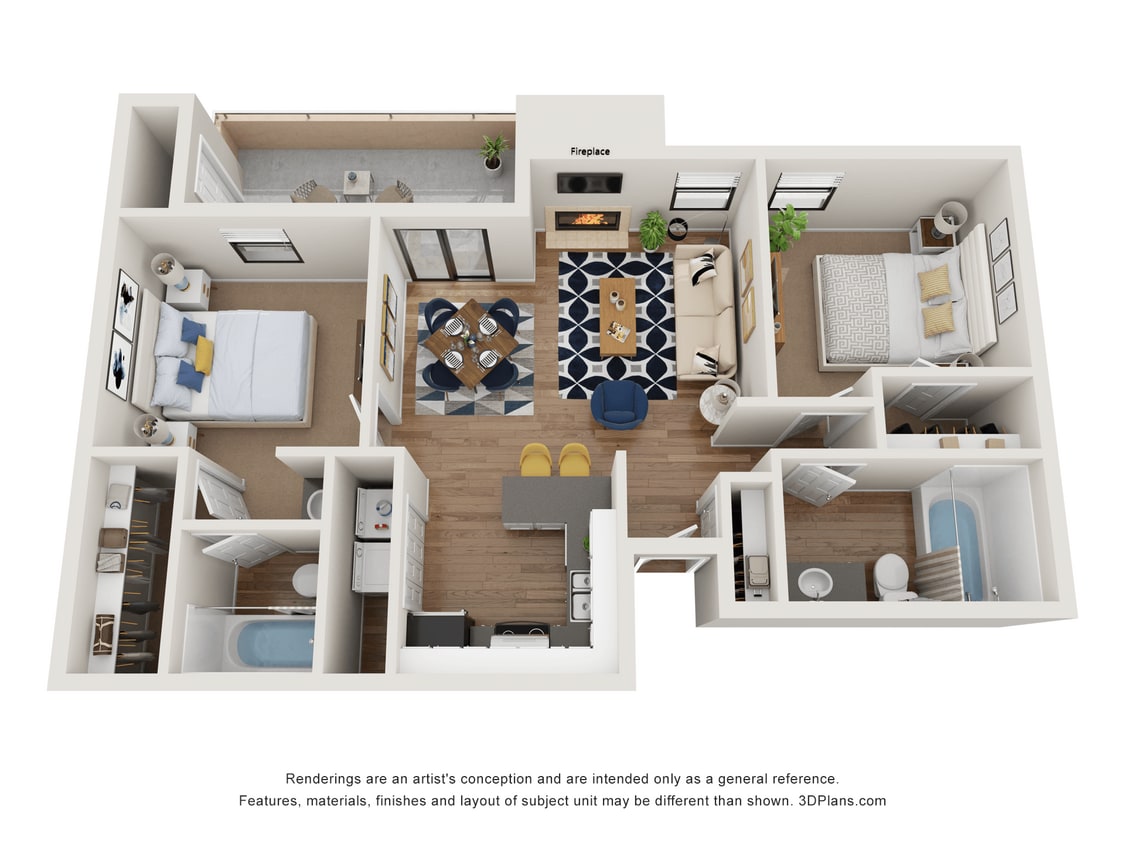 Floor Plan - Taos Renovated