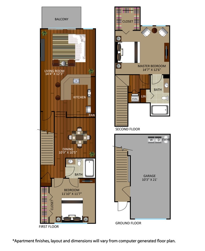 Floor Plan - B1R St Tropez