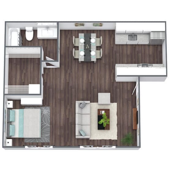 Floor Plan - Studio