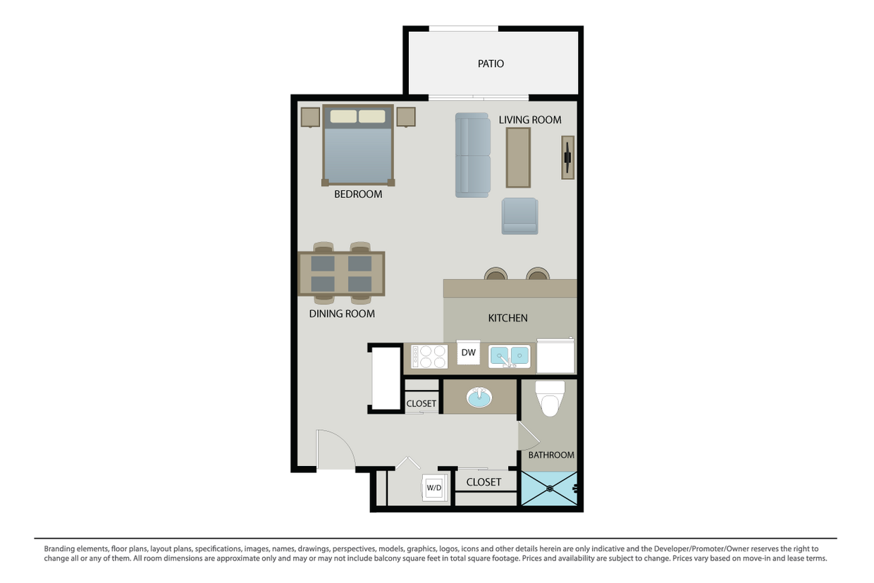 Floor Plan - A1 - Studio