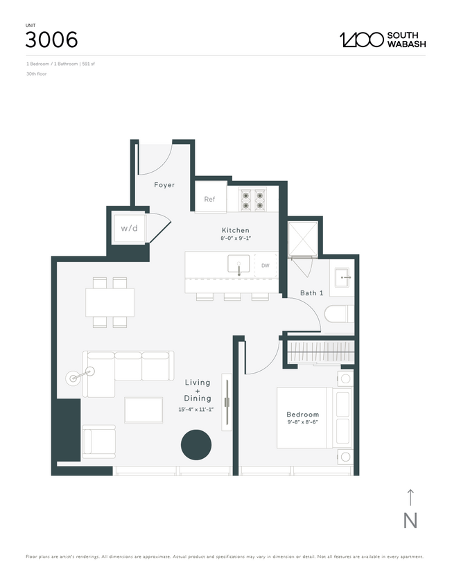 O6 floor plan 1400 Wabash - O6