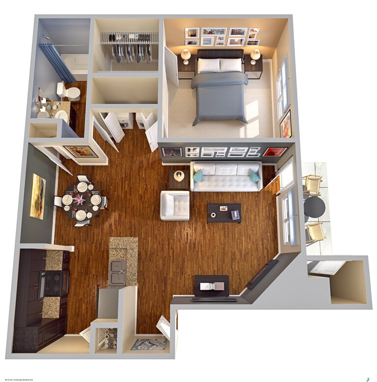 Floor Plan - The Filly