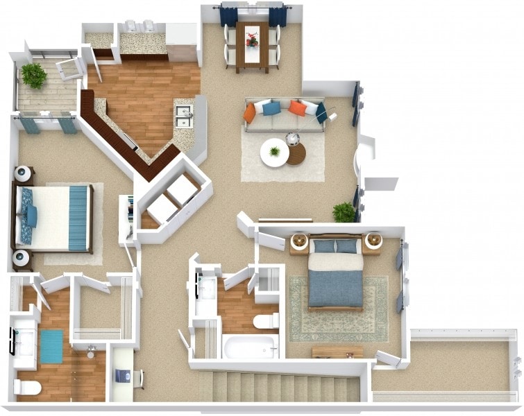 Floor Plan - The Newport