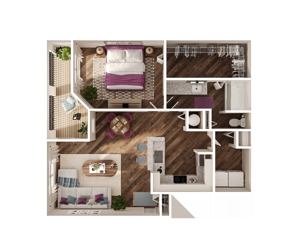 Floor Plan - Floorplan 1A