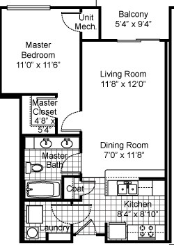 Floor Plan - The Baltic