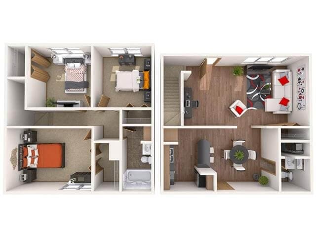 Floor Plan - Windsor Townhouse