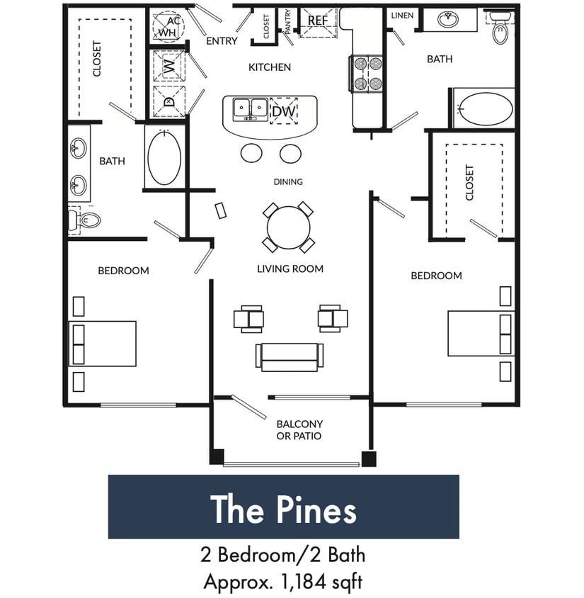 Floor Plan - The Pines