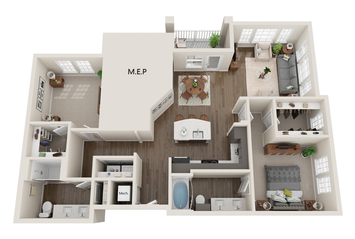 Mandarin Floor Plan - Mandarin