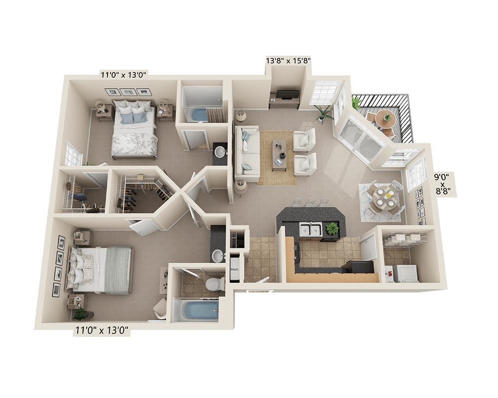 Floor Plan - Plan B2B