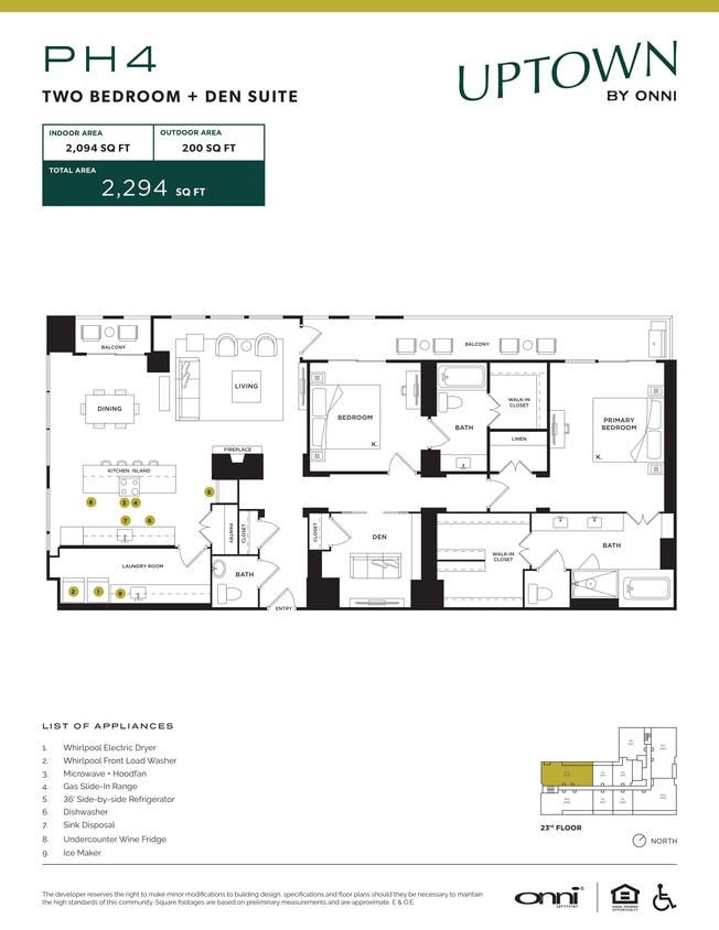 Floor Plan - PH4